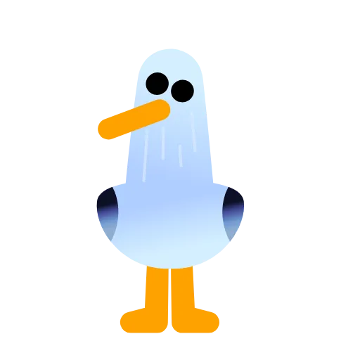 ⭐ Стикер «Чайка» для Telegram