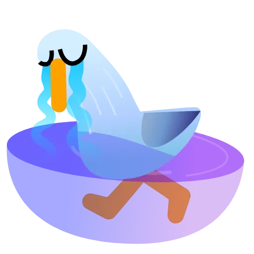 ⭐ Стикер «Чайка» для Telegram