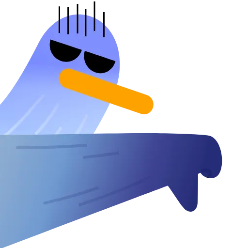 ⭐ Стикер «Чайка» для Telegram