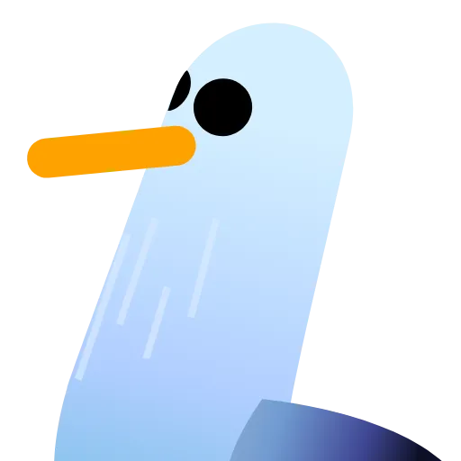 ⭐ Стикер «Чайка» для Telegram