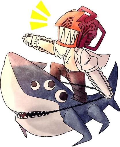 Стикерпак Chainsaw Man • Arts • для Telegram — скачать
