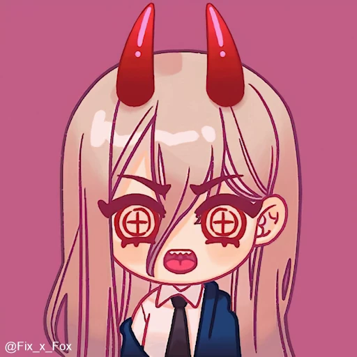 😆 Стикер «Chainsaw Man Mixed» для Telegram
