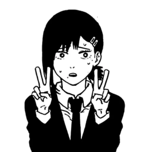 ✌️ Стикер «ChainsawMan» для Telegram