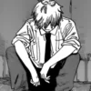 ☹️ Эмодзи «chainsaw man ☆» для Telegram