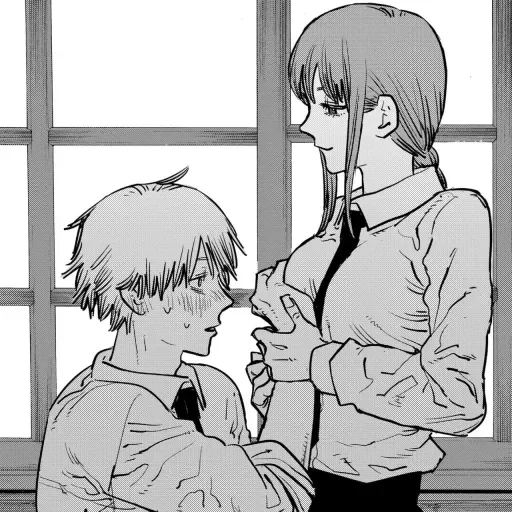 ❤️ Стикер «Chainsaw Man - Человек Бензопила» для Telegram