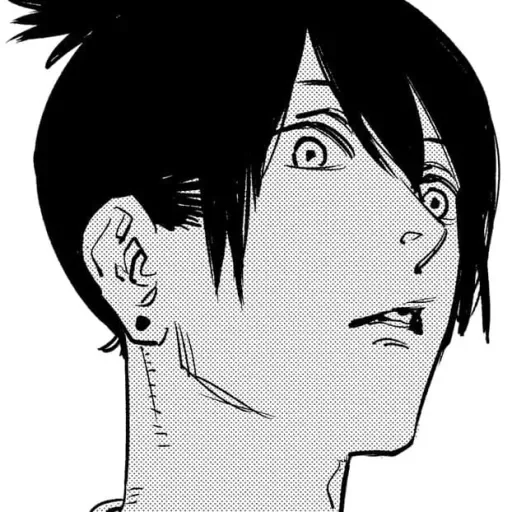 😬 Стикер «Chainsaw Man - Человек Бензопила» для Telegram