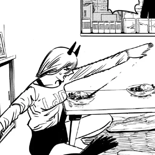 ☠️ Стикер «Chainsaw Man - Человек Бензопила» для Telegram