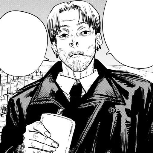 ☠️ Стикер «Chainsaw Man - Человек Бензопила» для Telegram