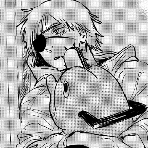 Стикерпак Chainsaw Man - Человек Бензопила для Telegram — скачать