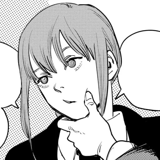 🤔 Стикер «Chainsaw Man - Человек Бензопила» для Telegram