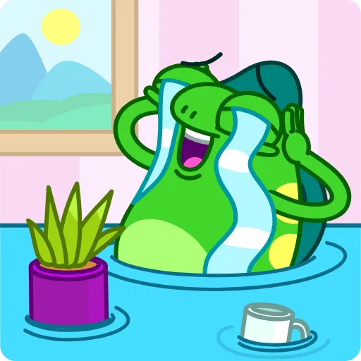 😭 Стикер «Chameleo» для Telegram