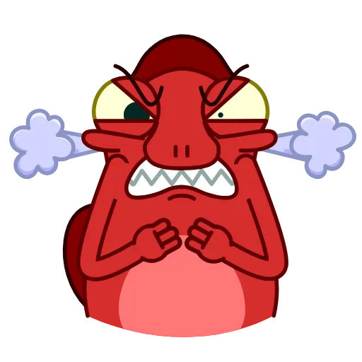 😡 Стикер «Chameleo» для Telegram