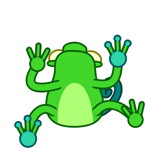 😱 Стикер «Chameleo» для Telegram