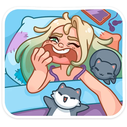 🌟 Стикер «Ромашка» для Telegram