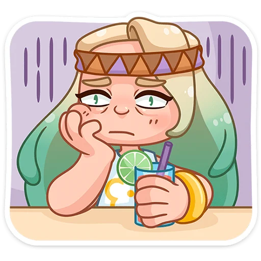 🌟 Стикер «Ромашка» для Telegram