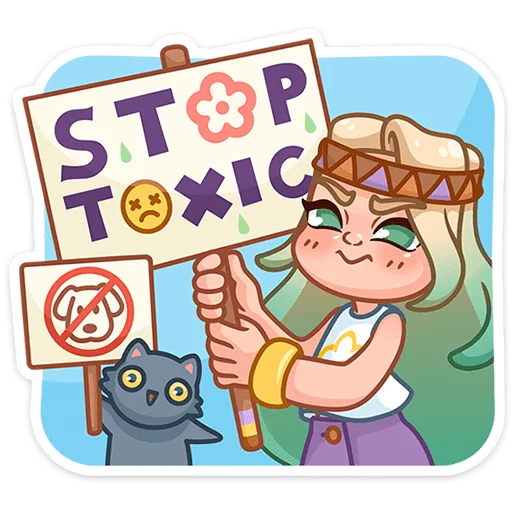 🌟 Стикер «Ромашка» для Telegram