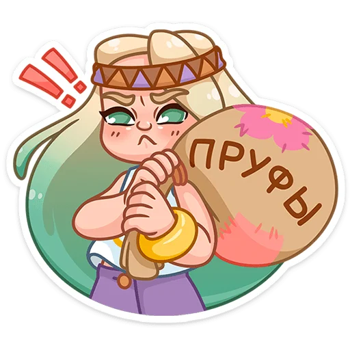 🌟 Стикер «Ромашка» для Telegram