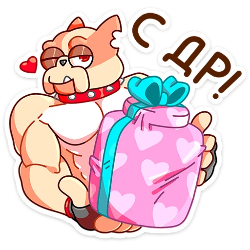 🥳 Стикер «Чамп» для Telegram