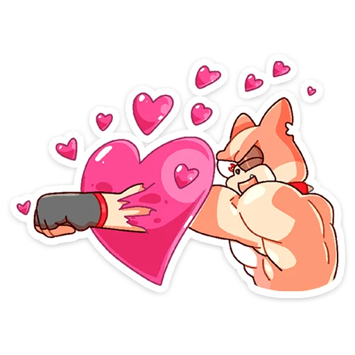 ❤️ Стикер «Чамп» для Telegram