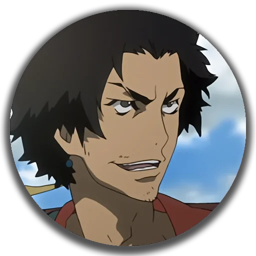 😏 Стикер «Samurai Champloo - Mugen» для Telegram