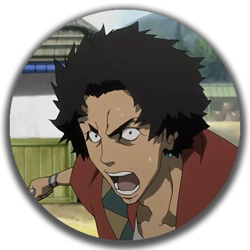 😫 Стикер «Samurai Champloo - Mugen» для Telegram