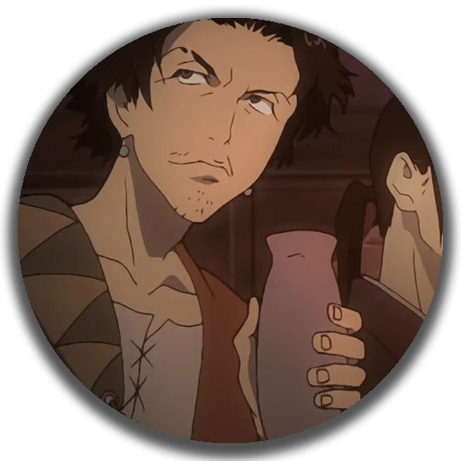 🥃 Стикер «Samurai Champloo - Mugen» для Telegram