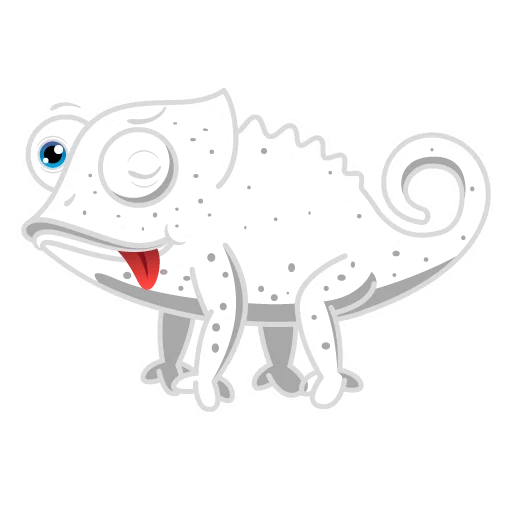😜 Стикер «Chameleon» для Telegram