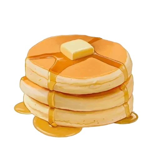 🥞 Стикер «уютная кофейня» для Telegram