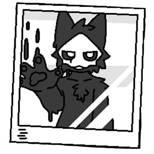 🖤 Стикер «Changed and Puro» для Telegram