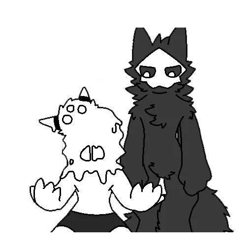 🖤 Стикер «Changed and Puro» для Telegram
