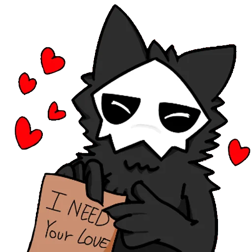 🖤 Стикер «Changed and Puro» для Telegram