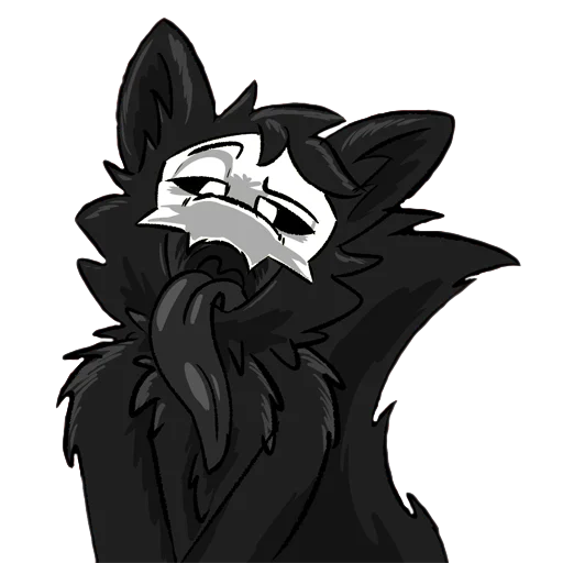 🖤 Стикер «Changed and Puro» для Telegram