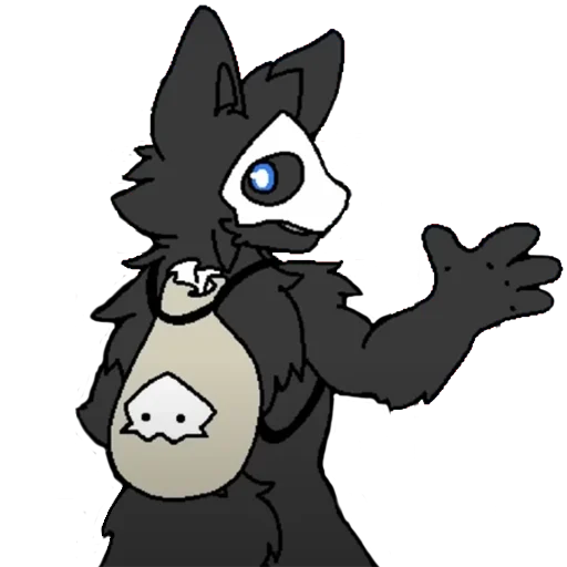 🖤 Стикер «Changed and Puro» для Telegram