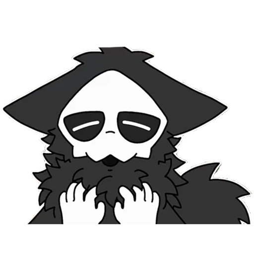 🖤 Стикер «Changed and Puro» для Telegram