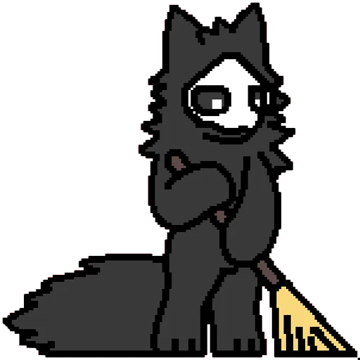 🖤 Стикер «Changed and Puro» для Telegram