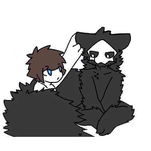 🖤 Стикер «Changed and Puro» для Telegram