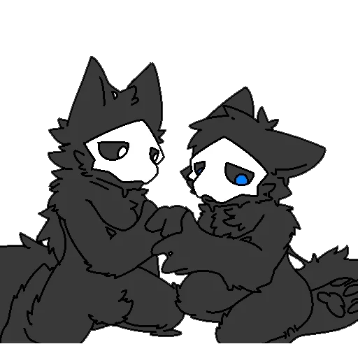 🖤 Стикер «Changed and Puro» для Telegram