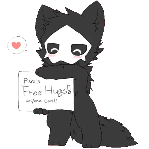 🖤 Стикер «Changed and Puro» для Telegram