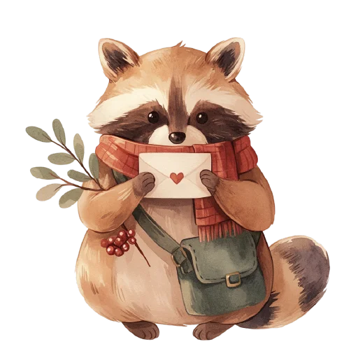 🦝 Стикер «change of mood» для Telegram