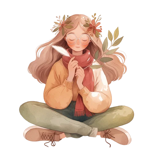 🧡 Стикер «change of mood» для Telegram