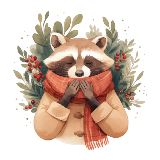 🦝 Стикер «change of mood» для Telegram