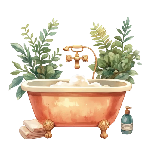 🛁 Стикер «change of mood» для Telegram