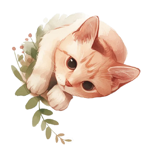 🐱 Стикер «change of mood» для Telegram