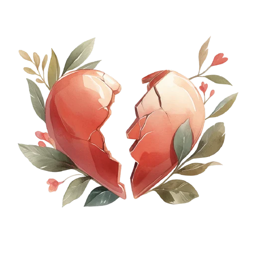 💔 Стикер «change of mood» для Telegram