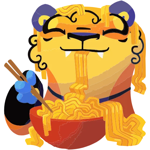 🍜 Эмодзи «Чао Хао» для Telegram