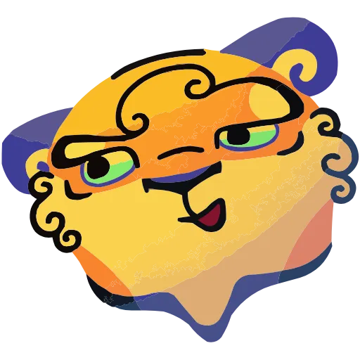 😏 Эмодзи «Чао Хао» для Telegram