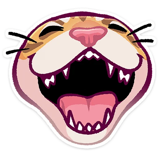 🐱 Стикер «Рыжий» для Telegram