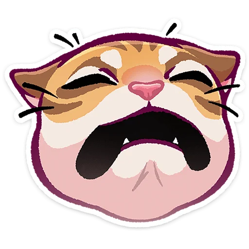🐱 Стикер «Рыжий» для Telegram
