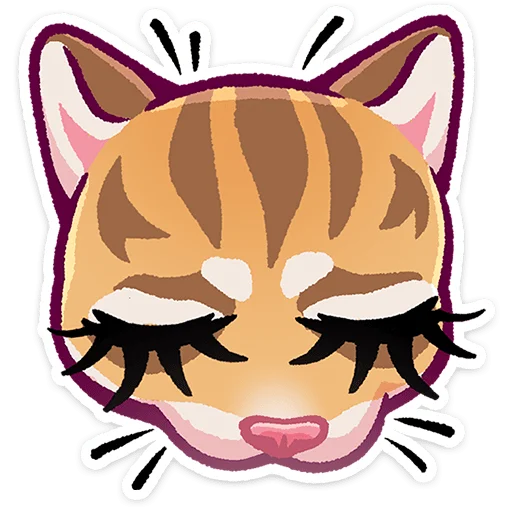 🐱 Стикер «Рыжий» для Telegram