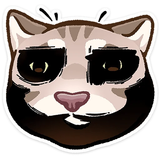 🐱 Стикер «Рыжий» для Telegram